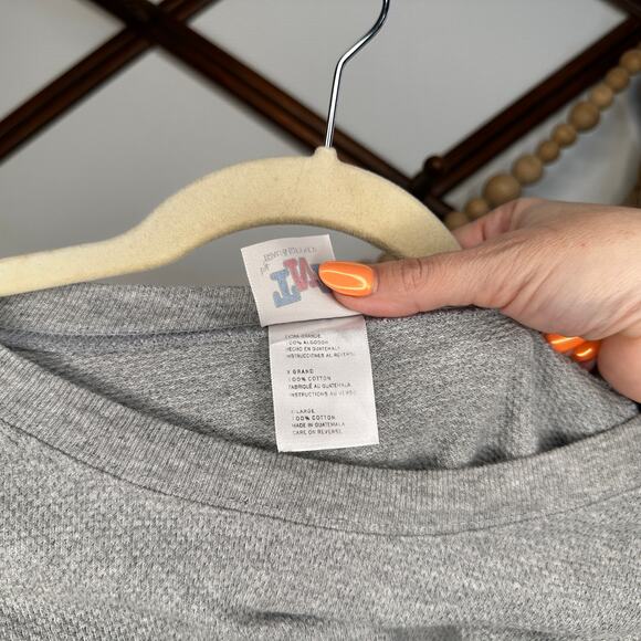 Vintage TNT Miami Hurricanes Long Sleeve Waffle Knit Top - Picture 5 of 5